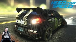 Борьба на вёртком Фокусе против Ламбо Уракан NFS 2015/2016 на руле Fanatec Porsche 911 GT2