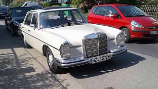В НЕМ ЕСТЬ ДУША. СТАРЫЙ КЛАССИЧЕСКИЙ МЕРСЕДЕС В ОТЛИЧНОМ СОСТОЯНИИ. MERCEDES BENZ 280 S AUTOMATIC