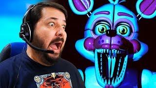 CADA VEZ MAIS COM MEDO! FIVE NIGHTS AT FREDDY'S: SISTER LOCATION!