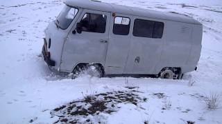 УАЗ буханка цепи противоскольжения 2