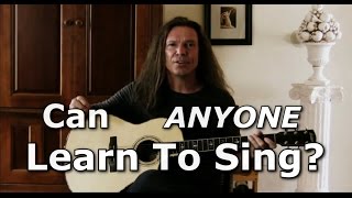 How To Sing - Singing Lessons - Can Anyone Learn To Sing? Check This Out! Ken Tamplin Vocal Academy