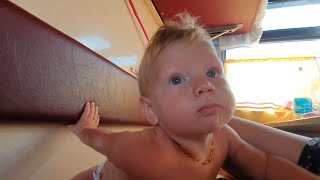 VLOG: 2 часа на вокзале и 15 часов в поезде