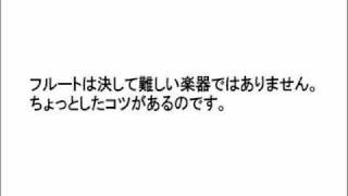 フルートが自宅で簡単にマスターできます