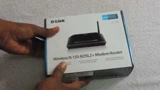 D-link Wireless N150 ADSL2+ Modem Router