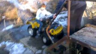 как убить квадр AIE 4 cross 90