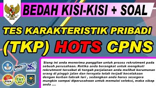 Prediksi Soal TKP HOTS CPNS 2019