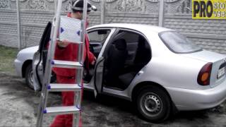 Как перевезти стремянку в авто