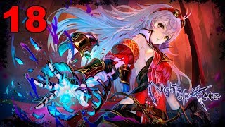 Nights of Azure Прохождение на русском #18 Святой рыцарь