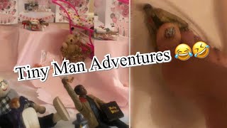 Giantess Foot Crushing Shrunken Man | Tiny Man Adventures Comedy | Tiny Man Becomes A Father | lol