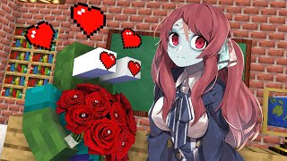 Monster School : Valentine's Day - Minecraft Animation