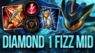 Diamond 1 Fizz Mid vs Aurelion Sol | High Elo Replays