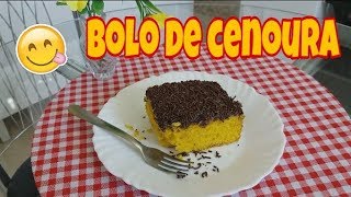 #receita BOLO DE CENOURA COM COBERTURA DE BRIGADEIRO | Diana Fonseca
