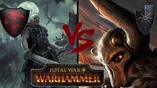 Chaos vs Vampire Counts - ARCHAON'S FIERY WRATH | Total War Warhammer Online Battle #258