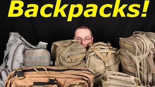 Buying A "Tactical" Style Backpack: What I Look For