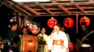 草加稲荷南公園河内音頭まつり終日