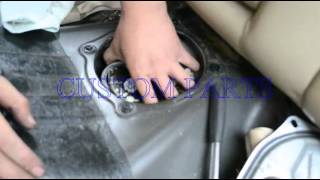 How To Install / Replace A Fuel Pump Assembly -- Back Seat (Copyright © Custom)