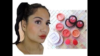 Best Organic Clean Blush for Olive Skin: Everyday Minerals 100%pure Lavera //Rose
