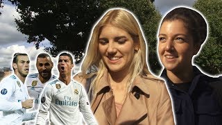 Girls React | Kiss Marry Kill | Bale, Benzema & Cristiano Ronaldo