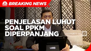 Penjelasan Luhut Soal Penurunan Level PPKM Jabodetabek Hingga Surabaya