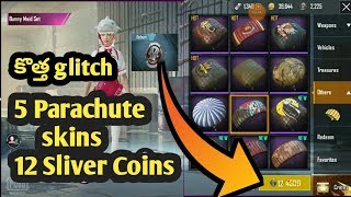 Get Legendary Parachute Skin In Pubg Mobile For 12 Silver Coins Is Working or Not | New Pubg Glitch