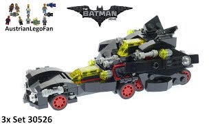 Lego Batman Movie 30526 The Mini Ultimate Batmobile All 3 Builds and Combo - Lego Speed Build Review