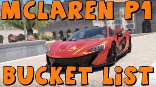 Forza Horizon 2 | McLaren P1, Bucket List!
