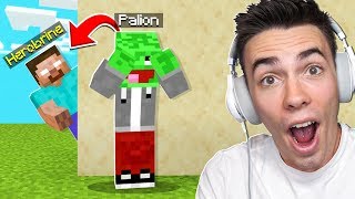 POWRÓT HEROBRINE TROLL na PALIONIE w Minecraft!