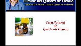 quistes en los ovarios tratamiento natural
