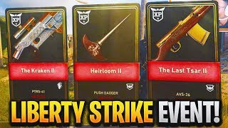 5 HEROIC DLC WEAPONS in 1 HEROIC SUPPLY DROP OPENING.. (LIBERTY STRIKE EVENT) - COD WW2 DLC WEAPONS