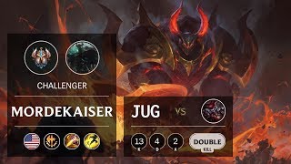 Mordekaiser Jungle vs Shaco - NA Challenger Patch 9.13