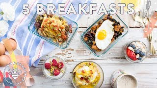 5 Make-Ahead Breakfast Bowls Mon-Fri ? | HONEYSUCKLE
