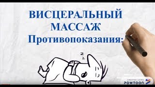 ВИСЦЕРАЛЬНЫЙ МАССАЖ Противопоказания