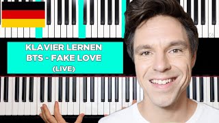 BTS - Fake Love - Piano Tutorial - LIVE!