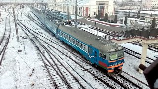 ЭЛЕКТРОПОЕЗД ЭР9Т 707 ИМЕНИ ДОВАТОРА БЧ