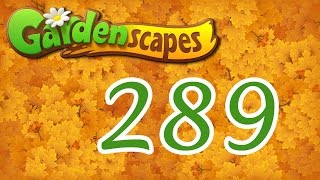 Gardenscapes level 289 Walkthrough