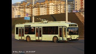 Троллейбус Минска БКМ-321,борт.№ 5496 (16.10.2017)