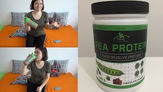 ÇİKOLATALI BEZELYE PROTEİN TOZU İNCELEMESİ ( Vücuda Sürmeli ) / Vegan