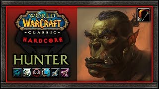 ?Classic WoW: 16-20 Orc Hunter Hardcore (DEATH=DELETE) Rogue did not die