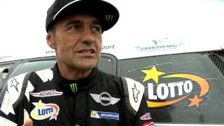 Krzysztof Hołowczyc na mecie Rajdu Dakar 2015