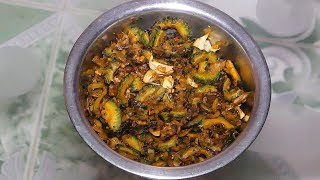 How To Cook Bitter Gourd Recipe without bitter tasty street food