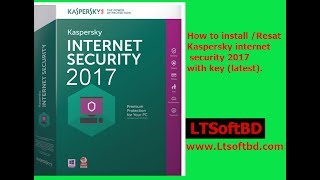 Kaspersky internet security 2017 with Genuine key/activation code(Latest)