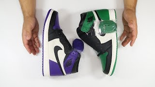 The Air Jordan 1 Court Purple & Pine Green | Which Did You Choose??