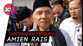 Amien Rais Tantang Jokowi Duel Secara Demokratis