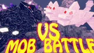 Minecraft Mob Battles | The King vs Mobzilla - Ultimate Bosses Mod