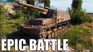 АХЕРЕННЫЙ БОЙ НА АРТЕ ? Hummel World of Tanks