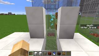 Soul sand water elevator - Minecraft 1.13