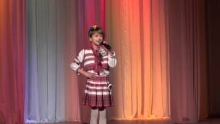 Українська дитяча пісня "Україно-краю" - Ангелина Чередниченко/Голос мрій-2015