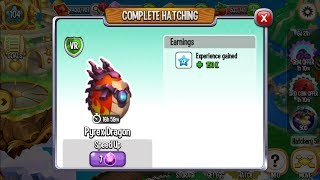 Dragon City | Pyrex Dragon Breeding Successful from Cerbery Dragon vs Bonfire Dragon