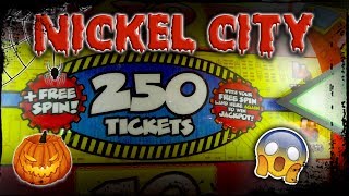 Ticket jackpots so good it's SPOOKY! Halloween ticket game fun at Nickel City arcade!
