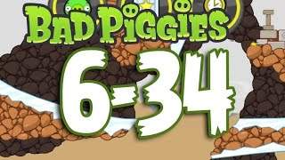 Bad Piggies The Road To El Porkado Level 6-34 Walkthrough 3 Star